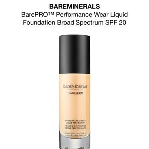 Bareminerals BarePRO liquid foundation with SPF 20